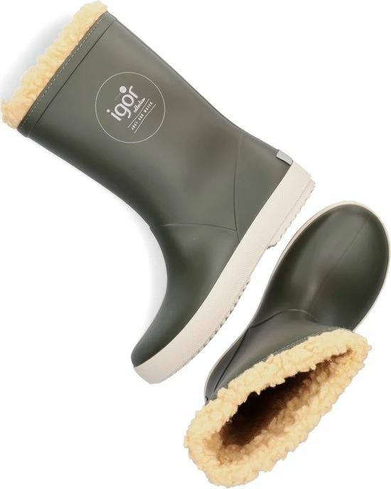 Igor - Regenlaarzen Voor Kinderen - Splash Nautico Borreguito - Kakigroen - Maat 24EU 7 Igor - Regenlaarzen Voor Kinderen - Splash Nautico Borreguito - Kakigroen - Maat 24EU - Afbeelding 7