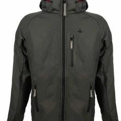 BJØRNSON Hamm Softshell Winterjas Heren - Teddy Winddicht - Maat XL - Zwart