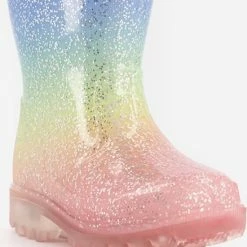 Mountain Peak Kinder Regenlaarzen Met Lichtjes - Roze - Maat 30 -Mushie  winkel 550x688 3