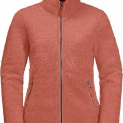 Jack Wolfskin High Curl Jacket Women - Outdoorvest - Dames - Autumn Red - Maat M