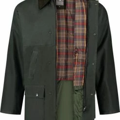 MGO Leisure Wear British Wax Parka Outdoorjas Heren - Maat M -Mushie  winkel 550x702 4