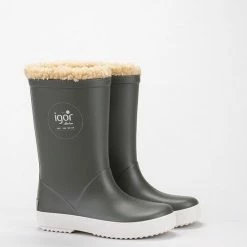 Igor - Regenlaarzen Voor Kinderen - Splash Nautico Borreguito - Kakigroen - Maat 24EU 28 Igor - Regenlaarzen Voor Kinderen - Splash Nautico Borreguito - Kakigroen - Maat 24EU -Mushie winkel 550x705