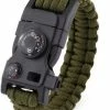 LOUZIR 15 In 1 Paracord Survival Armband - Camouflage - Handige & Comfortabele Reisgadget Met 15 Functies! - Stoere Survival Multi Tool - Multi Tool - Inclusief Magnesium Vuurstarter