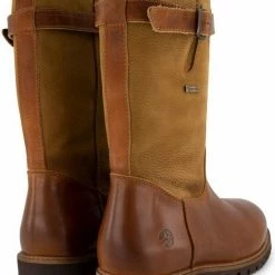 Travelin' Finland Heren - Wolgevoerde Leren Outdoorlaars - Waterdicht Laarzen - Cognac Bruin Leer - Maat 43 -Mushie  winkel 550x715 3