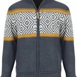 Life-Line - Oliver Fleece Jas Heren - Blauw - Outdoorvest - Fleece Blauw - Maat M