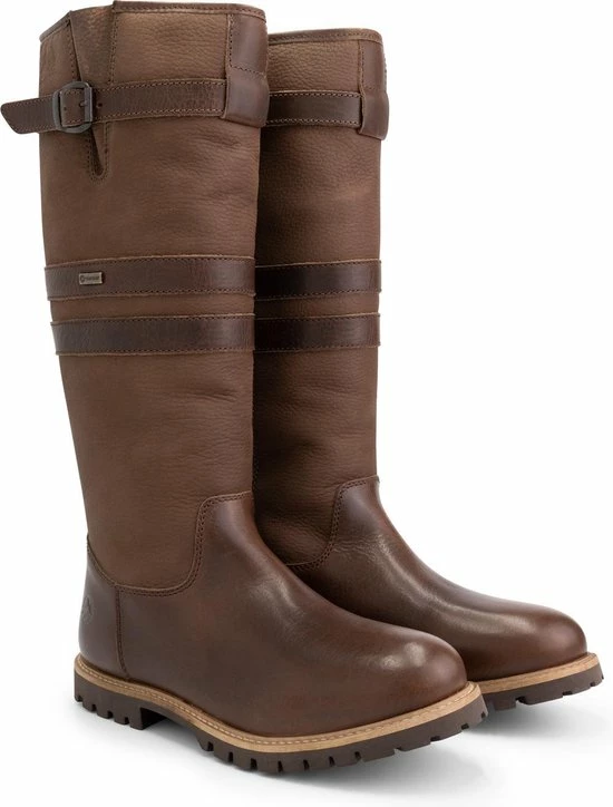 Travelin' Norway Heren Outdoorlaarzen - Waterdicht En Gevoerde Wandellaars - Donkerbruin Leer - Maat 44 2 Travelin' Norway Heren Outdoorlaarzen - Waterdicht En Gevoerde Wandellaars - Donkerbruin Leer - Maat 44 - Afbeelding 2