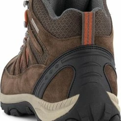 Travelin' Nyborg - Hoge Dames Wandelschoenen - Waterdicht En Ademend - Bruin Leer - Maat 36 -Mushie  winkel 550x725 2