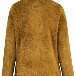 BJØRNSON Elin Coral Fleece Vest Dames 4 Seizoenen - Zacht - Maat 50 - Tapenade -Mushie  winkel 550x725 3