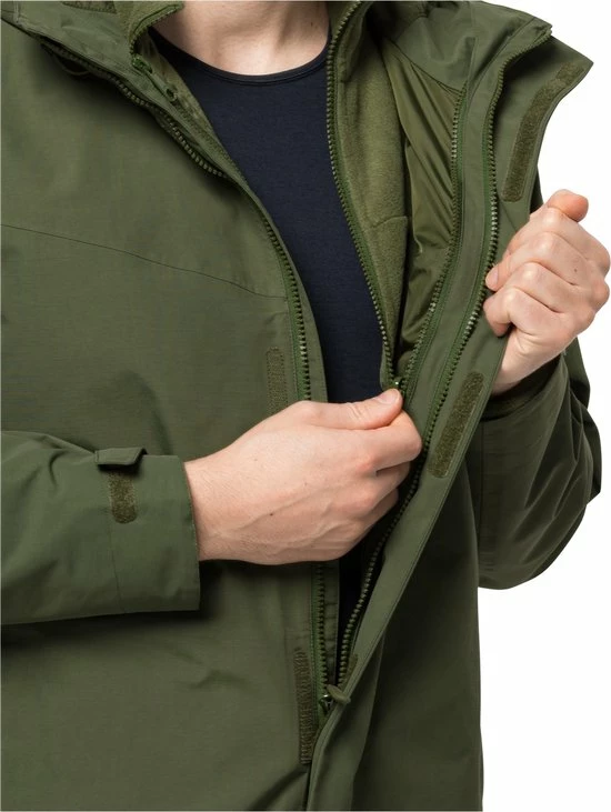 Jack Wolfskin Altenberg 3-in-1 Jas Mannen - Maat L 6 Jack Wolfskin Altenberg 3-in-1 Jas Mannen - Maat L - Afbeelding 6