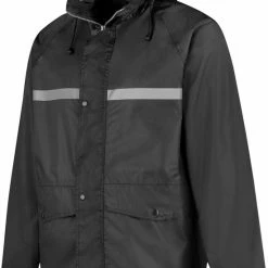 BJØRNSON Dusch Regenpak Dames & Heren - Waterdicht - Maat L - Zwart -Mushie  winkel 550x731 4