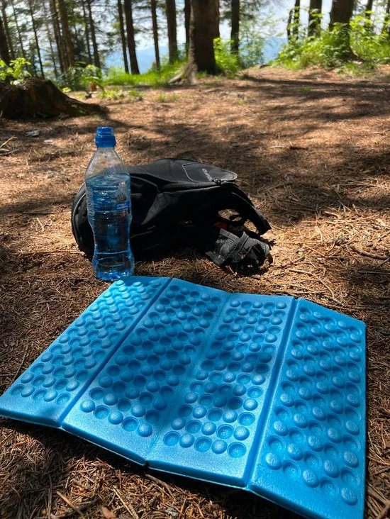 Springos Zitmat | Opvouwbaar Zitmatje | Zitkussen | 28 X 40 X 1 Cm | Blauw 29 Springos Zitmat | Opvouwbaar Zitmatje | Zitkussen | 28 X 40 X 1 Cm | Blauw - Afbeelding 29