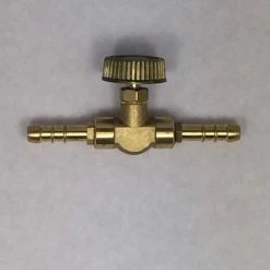 GIMEG SLANGVERBINDINGSTUK MET KRAAN 8MM