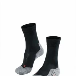 FALKE TK5 Wander Wandelsokken Mid-rise Zacht Thermisch Anti-blaar Antizweet Zonder Motief Met Elastische Boord Warm Admend Merinowol Zwart Heren Sportsokken - Maat 46-48 -Mushie  winkel 550x733 36