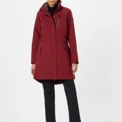 Killtec KOW 165 Women Parka - Outdoorjas - Dames - Rood - Maat 40 -Mushie  winkel 550x733 50