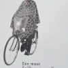 Fietsponcho Panther één Maat Volwassenen Regenponcho Panter Grijs - Luipaard Print, Panter - Fiets Ponch Koplampproof Transparant
