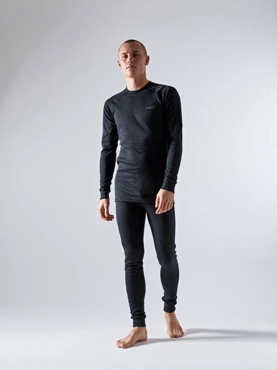 Craft Core Dry Baselayer Thermoset Heren - Zwart - Maat XS 12 Craft Core Dry Baselayer Thermoset Heren - Zwart - Maat XS - Afbeelding 12