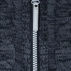 BJØRNSON Viggo Kabel Gebreid Wintervest Heren - Teddy - Maat 3XL - Donkerblauw -Mushie  winkel 550x733 74