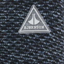 BJØRNSON THYMO Fijn Gebreide Pullover 4 Seizoenen Heren - Fleece Gevoerd - Trui Met Rits - Maat 4XL - Donkerblauw Melange -Mushie  winkel 550x733 89