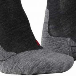 FALKE TK5 Wander Wandelsokken Mid-rise Zacht Thermisch Anti-blaar Antizweet Zonder Motief Met Elastische Boord Warm Admend Merinowol Zwart Heren Sportsokken - Maat 44-45 -Mushie  winkel 550x733 92