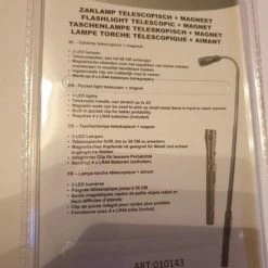 Hofftech Flexi Torch Zaklamp - Magnetisch - Uitschuifbare Telescopisch 17 Tot 56.5 Cm -Mushie  winkel 550x733 94