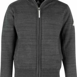 BJØRNSON Eric Gebreid Wintervest Heren - Winddicht Gevoerd - Maat 4XL - Zwart