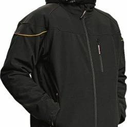 Australian Line Softshell Jas Winter Emerton Zwart 2XL (heren Winterjas)
