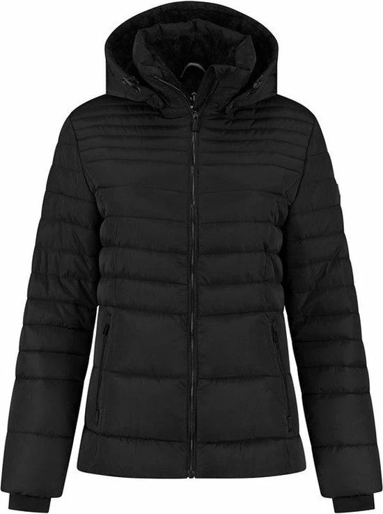 Kjelvik - Florine Black - Jas Voor Vrouwen - Maat 44 1 Kjelvik - Florine Black - Jas Voor Vrouwen - Maat 44