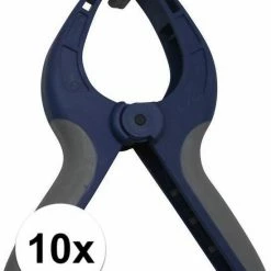 Benson Grote Zeilklemmen / Zeilclips 9 Inch - 10 Stuks - Kunststof - Dekzeil Klemmen