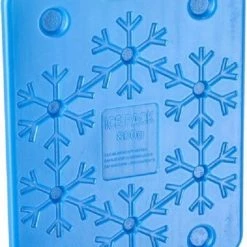 Merkloos 1x Blauwe Koelelementen 800 Gram 25 X 32 Cm - Koelblokken/koelelementen Voor Koeltas/koelbox