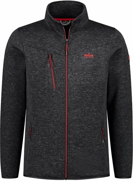 Kjelvik Bodie Zwart Vest Knitwear L 1 Kjelvik Bodie Zwart Vest Knitwear L