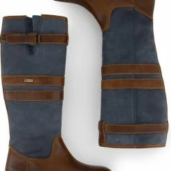 Travelin' Lindau Dames - Leren Outdoorlaars - Waterdicht En Ademend - Laarzen Blauw Leer - Maat 40 -Mushie  winkel 550x759 6