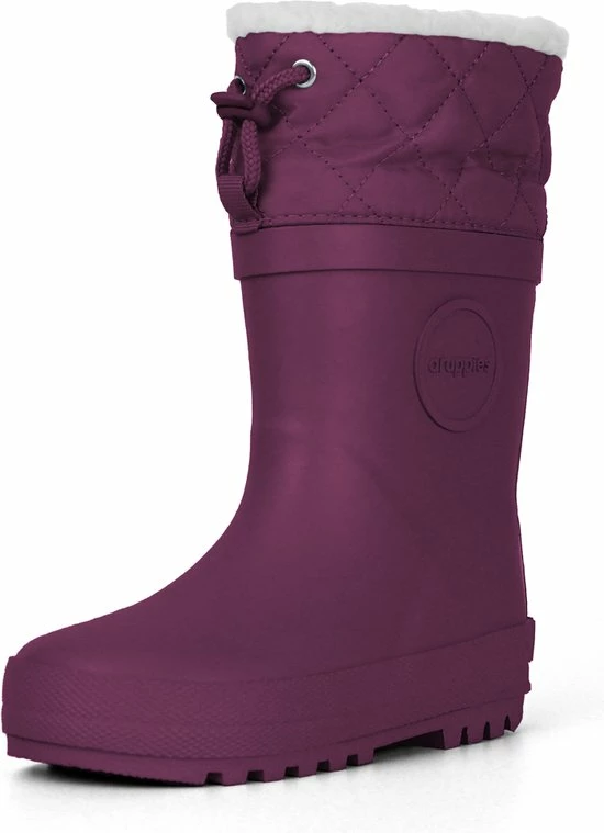 Druppies Regenlaarzen Gevoerd - Winter Boot - Paars - Maat 27 3 Druppies Regenlaarzen Gevoerd - Winter Boot - Paars - Maat 27 - Afbeelding 3