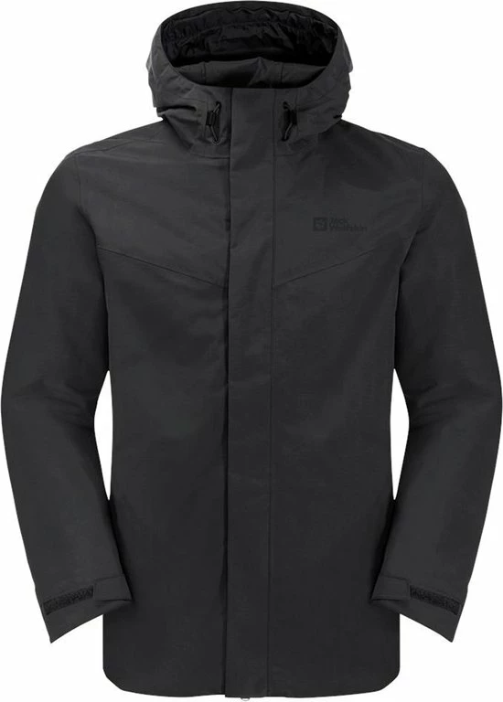 Jack Wolfskin ALTENBERG 3IN1 JKT Outdoorjas Heren - Maat S 2 Jack Wolfskin ALTENBERG 3IN1 JKT Outdoorjas Heren - Maat S - Afbeelding 2