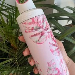 Kambukka Reno Geïsoleerde Drinkfles 500 ML - Monstera Leaves Met Draaidop -Mushie  winkel 550x772 2