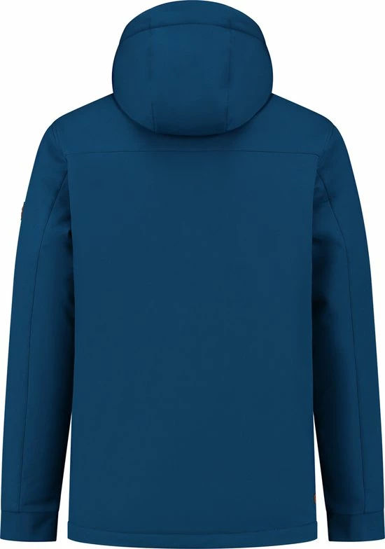 Travelin' Jack Soren - Softshell Herenjas - Blauw - Maat M 2 Travelin' Jack Soren - Softshell Herenjas - Blauw - Maat M - Afbeelding 2