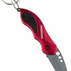 Munkees Opvouwbaar Zakmes Rood Staal 10,4 Cm