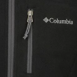 Columbia Fast Trek II Jacket - Fleece Vest Heren Volwassenen - Sluiting En Zakken Met Rits - Outdoorvest - Zwart - Maat M -Mushie  winkel 550x792 3