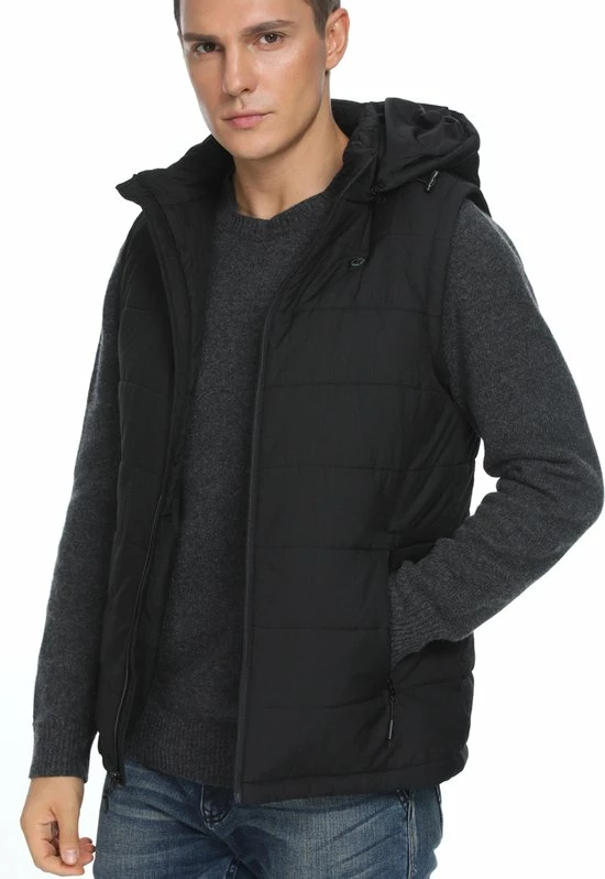 Sailwind Verwarmde Bodywarmer Heren Met Powerbank - Voor Fietsen/Motor/Ski/Kamperen/Vissen/Golf En Meer 9 Sailwind Verwarmde Bodywarmer Heren Met Powerbank - Voor Fietsen/Motor/Ski/Kamperen/Vissen/Golf En Meer - Afbeelding 9