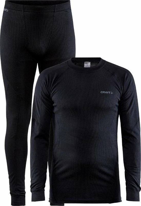 Craft Core Dry Baselayer Thermoset Heren - Zwart - Maat XS 1 Craft Core Dry Baselayer Thermoset Heren - Zwart - Maat XS