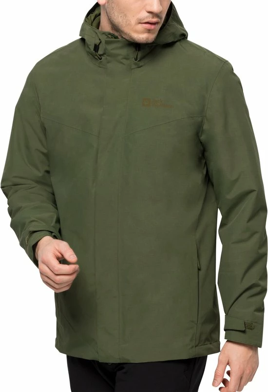 Jack Wolfskin Altenberg 3-in-1 Jas Mannen - Maat L 10 Jack Wolfskin Altenberg 3-in-1 Jas Mannen - Maat L - Afbeelding 10