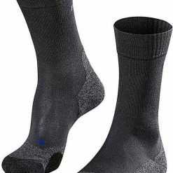 FALKE TK2 Explore Cool Short Wandelsokken Kort Zacht Thermisch Anti-blaar Antizweet Zonder Motief Met Elastische Boord Verkoelend Ademend Sneldrogend Grijs Dames Sportsokken - Maat 37-38 -Mushie  winkel 550x805 1