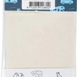 Bo-Camp - Reparatiedoek - Opstrijkbaar - Katoen - Wit