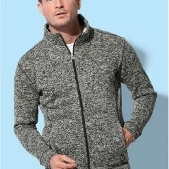 Stedman Fleece Vest Premium Donker Grijs Gemêleerd Voor Heren - Outdoorkleding Wandelen/kamperen - Vesten/jacks Herenkleding XL -Mushie  winkel 550x819 5