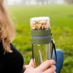 T-Bottle Theebeker - Met Theefilter - Dubbelwandig - Forest Green -Mushie  winkel 550x824 1