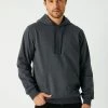 Merkloos Comeor Hoodie Heren - Donker Grijs - Dun - XL