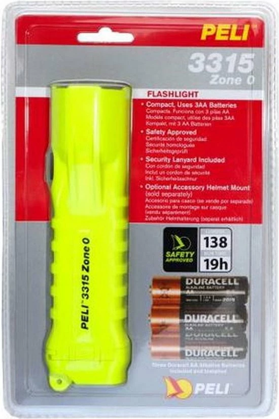 Peli 3315Z0 LED Zone 0 Geel 2 Peli 3315Z0 LED Zone 0 Geel - Afbeelding 2