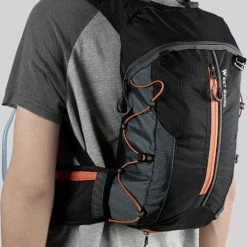 West Biking Ultralichte Drinkrugzak | Lichte Hydro Rugzak | Outdoor Sporten Hardlopen Klimmen Pouch Fietsen Wandelen | Waterafstotende Fiets Rugzak – 10 L Zwart/Grijs -Mushie  winkel 550x825 9