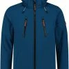 Travelin' Jack Soren - Softshell Herenjas - Blauw - Maat M